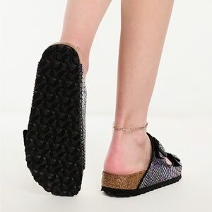 Birkenstock  Sandals - Iridescent Black